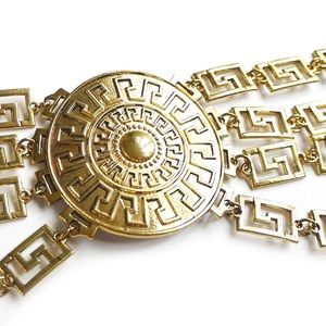 BNWT ORIGINAL VERSACE FOR H&M GOLD MEDALLION CHOKE